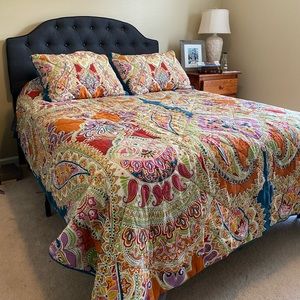 World Market Colorful Quilt